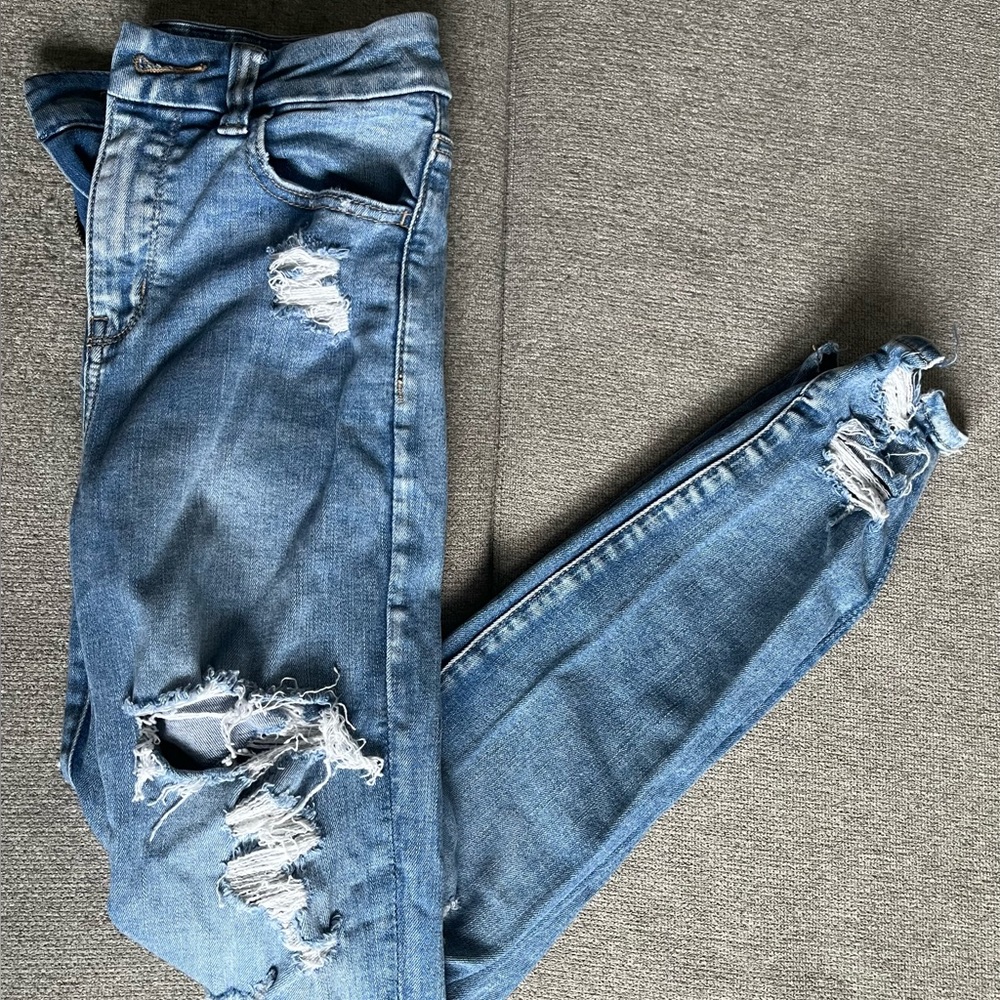 American Eagle Curvy Hi-rise Jegging. Ne(x)t level stretch